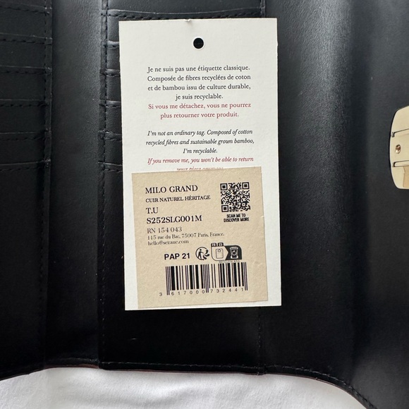 Sézane Milo Large Leather Wallet - Picture 8 of 9